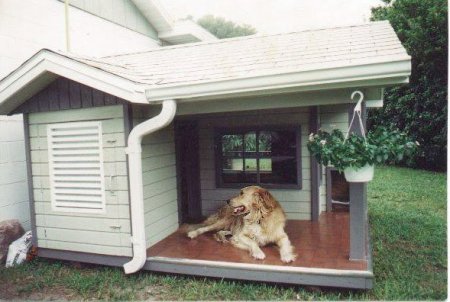 Изготовление будок для собак