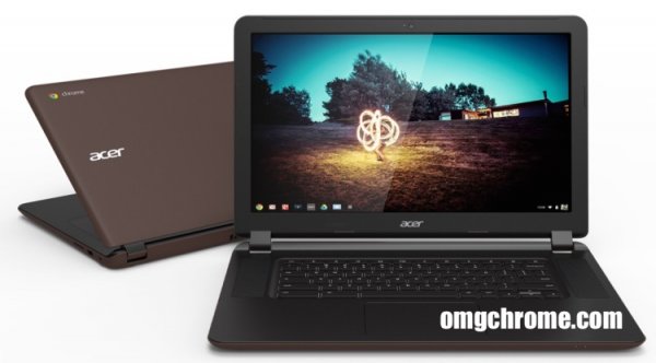 Acer запускает первый в мире Chromebook с экраном 15,6