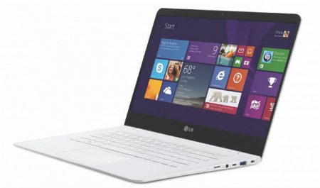 LG выпустила самый легкий ноутбук